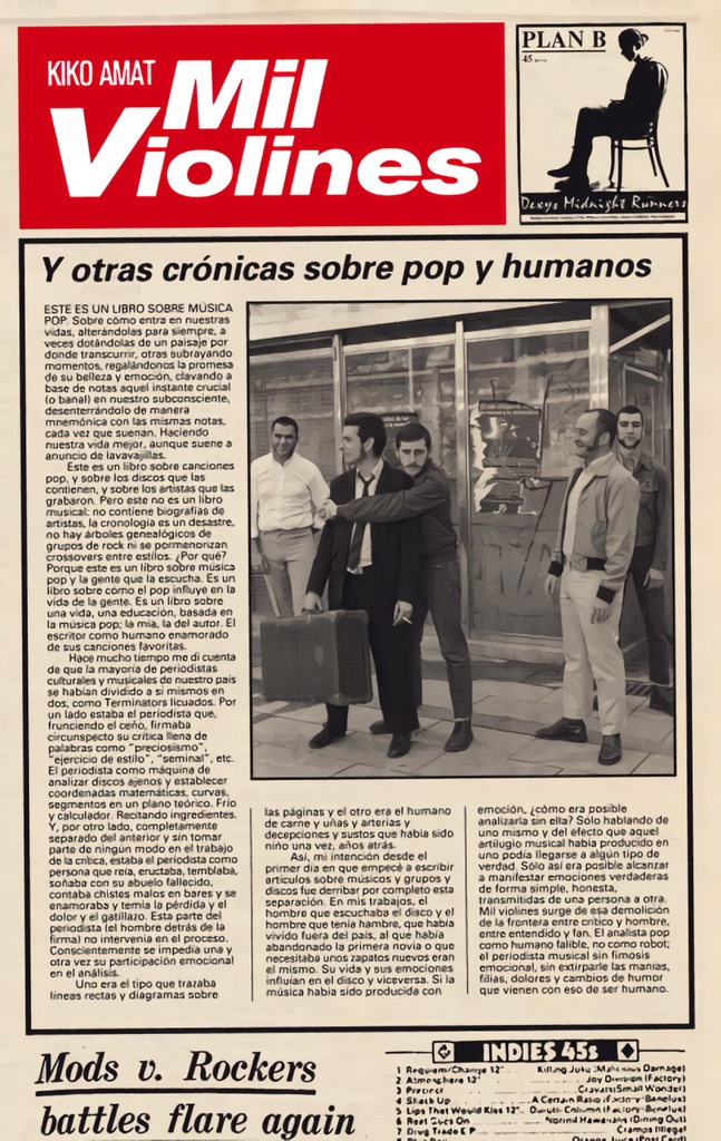 [9788419437594] Mil violines y otras cronicas sobre pop y humanos, narrativa