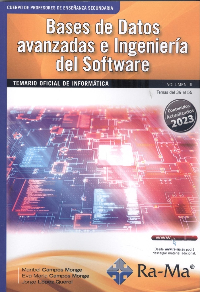 [9788419444424] Oposiciones Cuerpo de Profesores de Enseñanza Secundaria. Informática. Vol. III