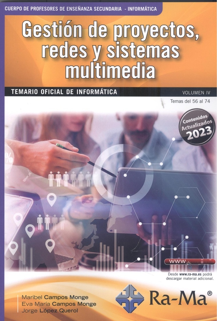 [9788419444448] Oposiciones Cuerpo de Profesores de Enseñanza Secundaria. Informática. Vol. IV