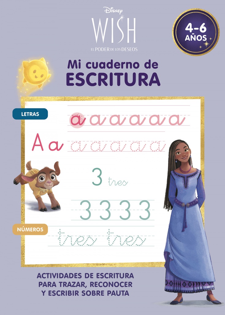 [9788419487131] Disney WISH. Mi cuaderno de escritura