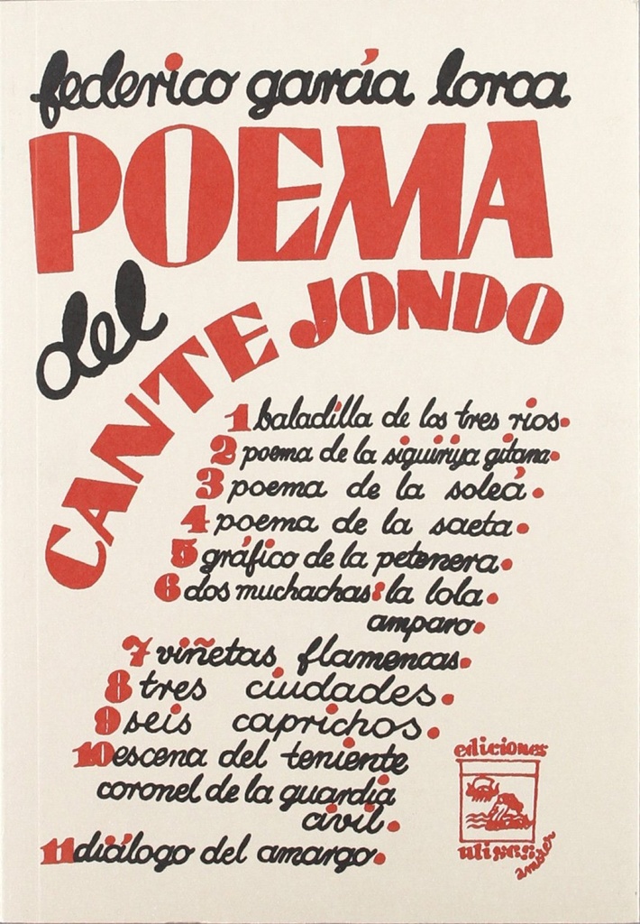 [9788481514865] Poema del cante jondo