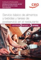[9788419675330] Manual servicio basico alimentos y bebidas y tareas de postservicio en el restau