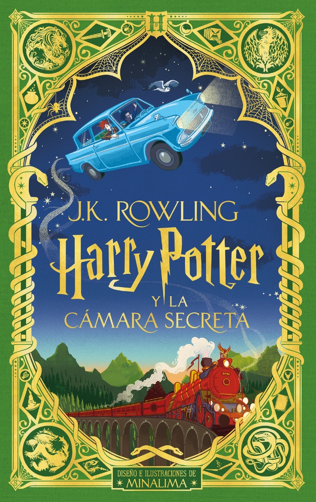 [9788418637018] Harry Potter y la cámara secreta (Ed. Minalima) / Harry Potter and the Chamber o f Secrets