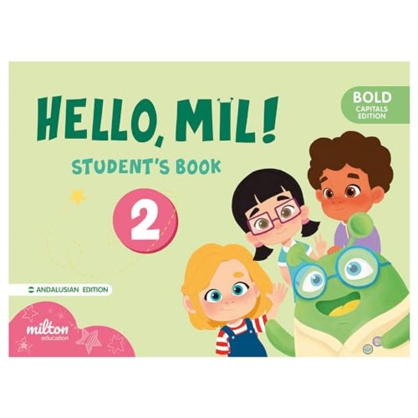 [9788419716194] Hello Mil 2 Bold English 2 Infantil Student's Book (AND) (CAPS)