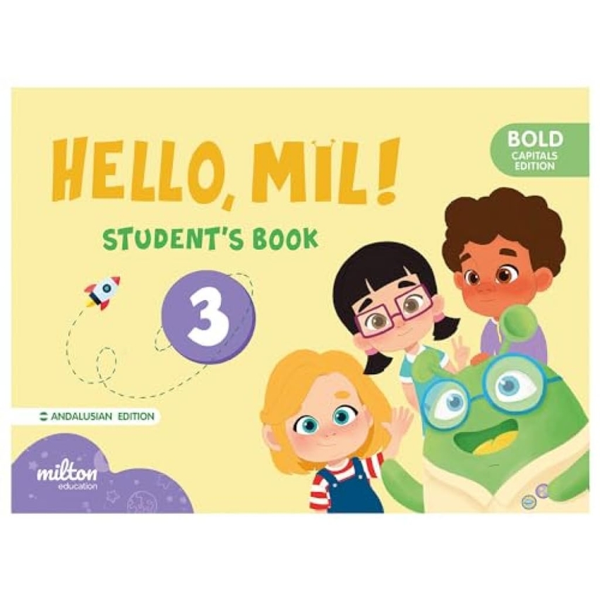 [9788419716200] Hello Mil 3 Bold English 3 Infantil Student's Book (AND) (CAPS)
