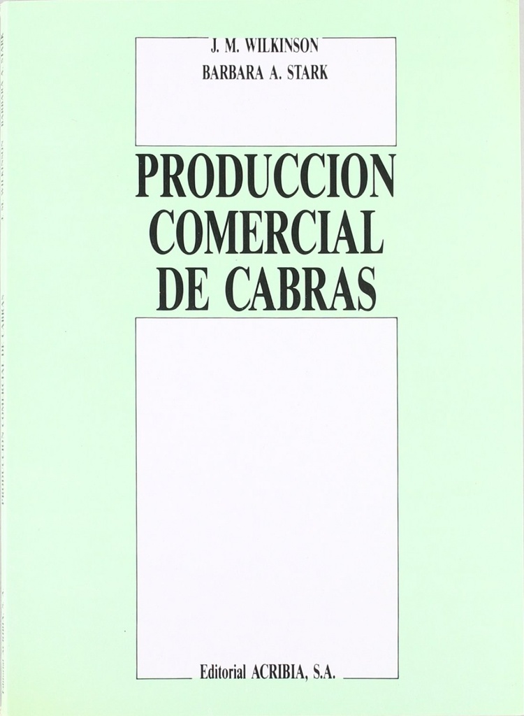 [9788420006406] Producción Comercial de Cabras