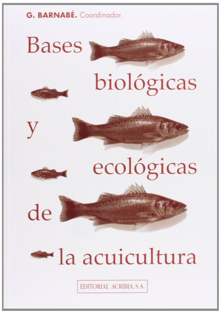 [9788420008080] Bases Biológicas/ecológicas de la Acuicultura