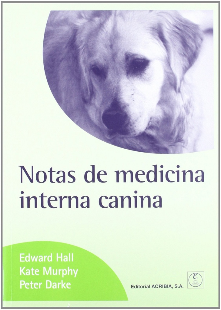[9788420010724] Notas de Medicina Interna Canina