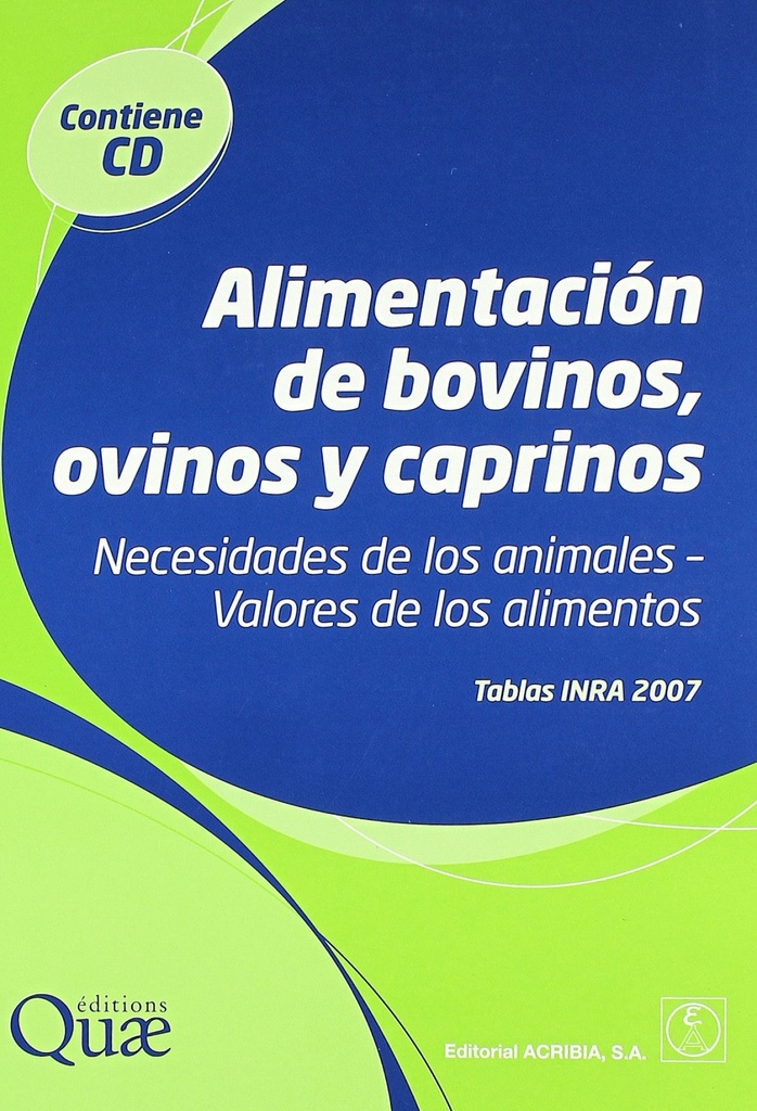 [9788420011387] Alimentación de Bovinos, Ovinos/caprinos Necesidades de los Animales Û Valores D