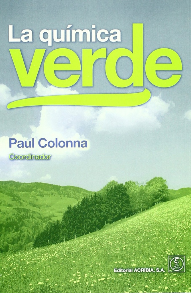 [9788420011417] La Química Verde