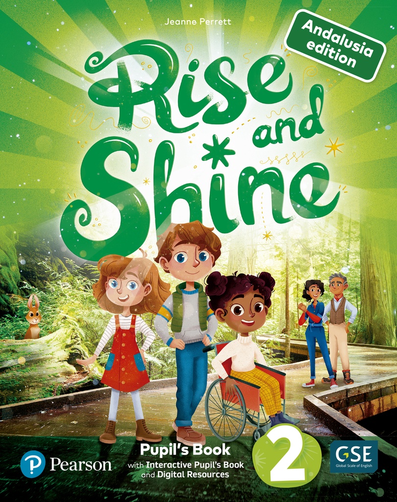 [9788420577661] RISE & SHINE 2 PUPILS+ACTIVITY+DIGITAL ANDALUCÍA 2023