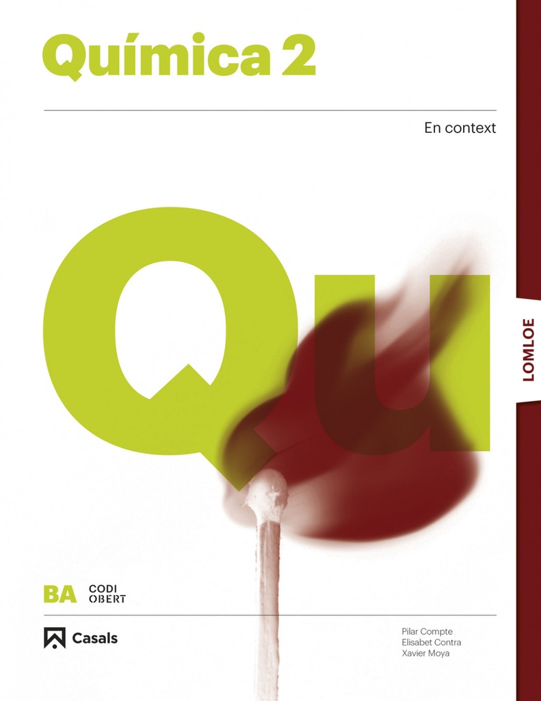 [9788421874554] Química 2n. Batxillerat. Codi Obert. Catalunya 2023