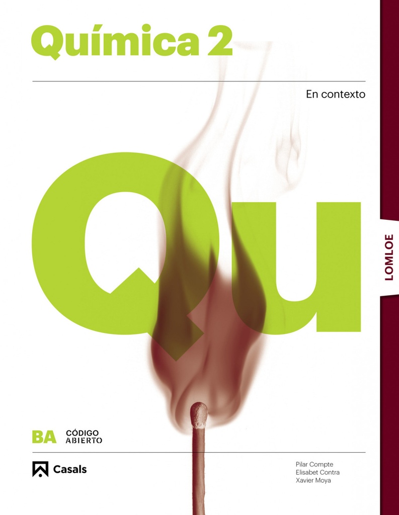 [9788421874561] Química 2ºBACHILLERATO. Código Abierto 2023