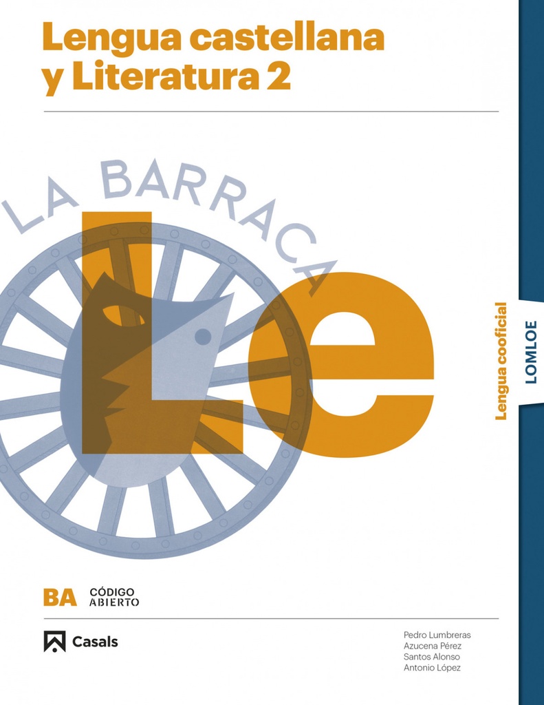 [9788421874707] Lengua Castellana Cooficial 2ºBACHILLERATO. Código Abierto 2023