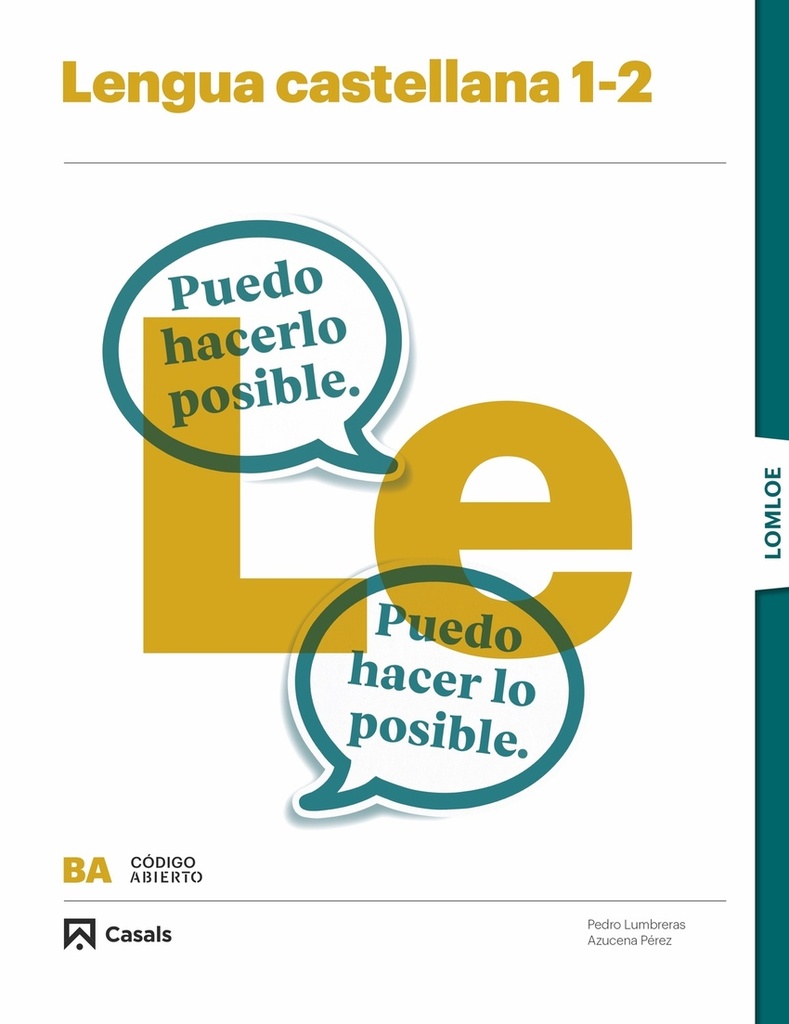 [9788421875995] Lengua Castellana 1-2 BA