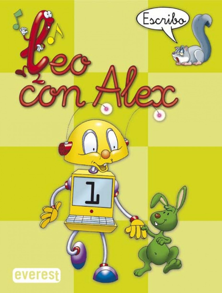 [9788424182625] Leo con Alex 1. Escritura (pauta). Verde