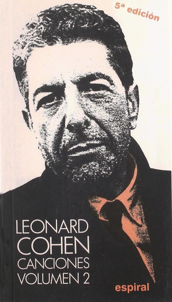 [9788424505417] Canciones II de Leonard Cohen