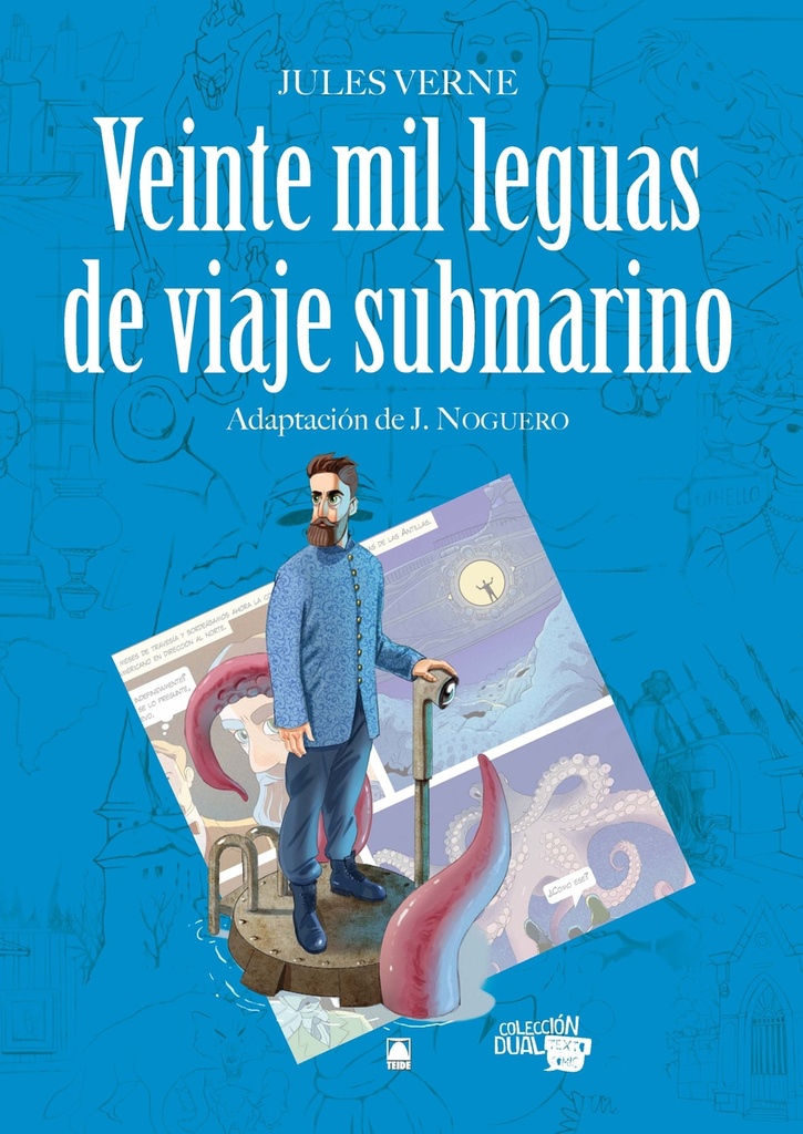 [9788430769667] Colección Dual 09. Veinte mil leguas de viaje submarino -Jules Verne-