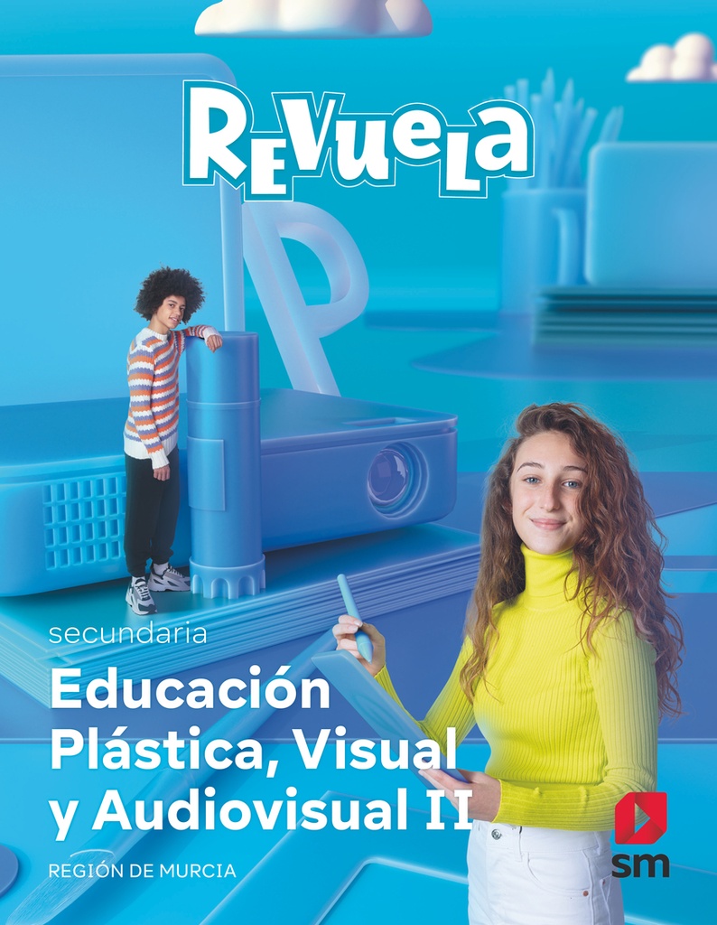 [9788498562347] Educación Plástica, Visual y Audiovisual II. Secundaria. Revuela. Región de Murcia