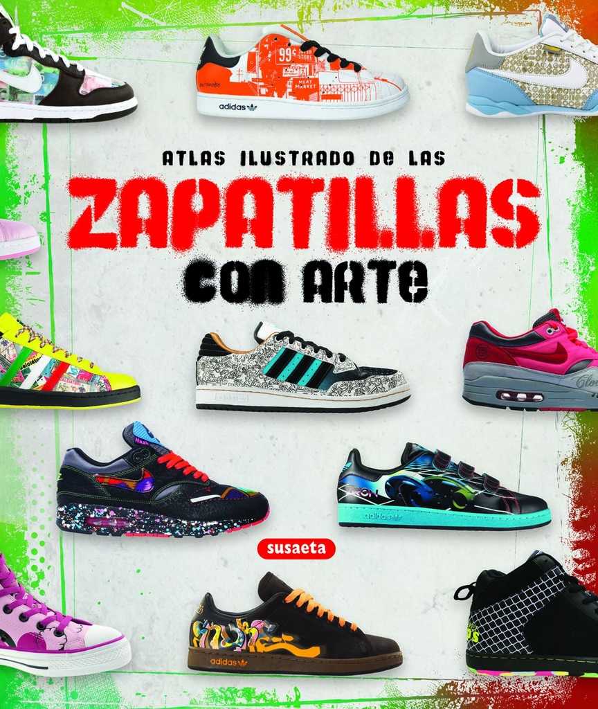 [9788467709599] Atlas ilustrado de las zapatillas con arte
