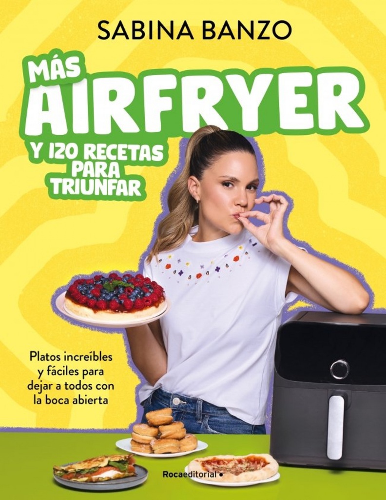 [9791387629526] Más airfryer y 120 recetas para triunfar