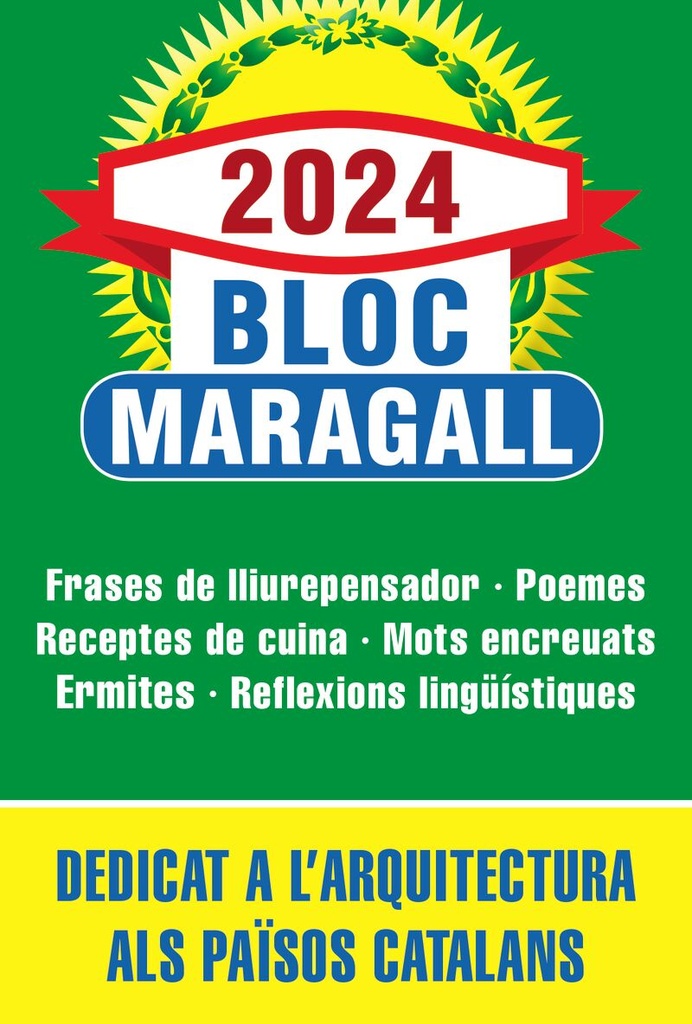[9788412745511] 2024 * BLOC CALENDARI MARAGALL PETIT 72X100