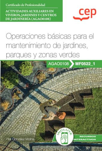 [9788419886507] Manual operaciones básicas para el mantenimiento de jardines, parques y zonas ve